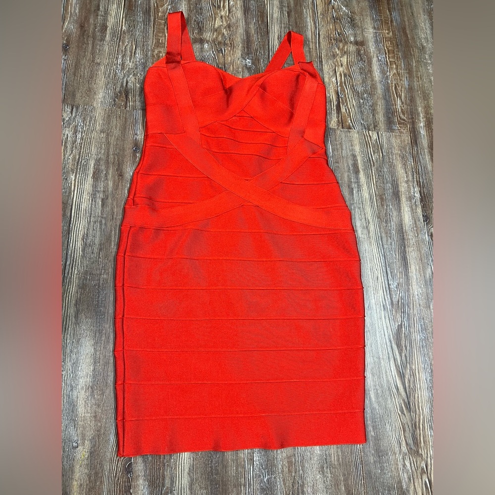 Y2k red iconic bodycon dress